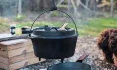 Outdoor cooking wild